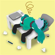 お仕事中・・・・