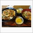 きしめんと肉丼のセット