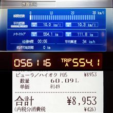アコード燃費報告10/13