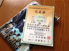 ハム太郎に負けたハーフマラソン (TωT。)
