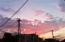 SHOEです。夕焼けが…しみるねぇ。
