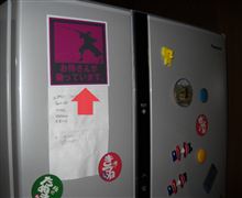 一時的に我が家の冷蔵庫にパーツを追加ww