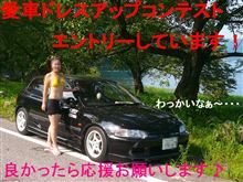 愛車ドレスアップコンテスト事前投票まであと2日！