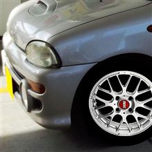ヴィヴィオRX-RにRP-K01・SK(レッドエンブレム仕様)を装着すると…
