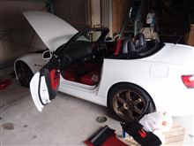 阿讃あきらめ、作業して