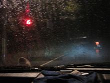 久々の雨って、何時も台風の影響？