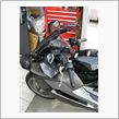 久々にバイクを出しました。