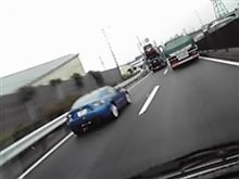 雨のＲ２３・・・ＢＲＺを抜き去る