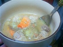 ビールと豚肉はよく合うんだよシチュー