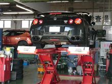 Ｒ３５　ＭＹ１２　ガンダム整備中！！　下回りチェック！！　（＞。＜。;;;）ノ