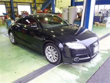 メンテナンスは大事　ＡＵＤＩ　ＴＴ　8Ｊ..エンジンオイル交換　ＺＺ-01＆02