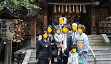 七五三とプレオープンの駅ビルと♪