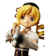 『まどか☆マギカ』デカfigmaことフィギュア「RAH MGM 巴マミ」が発売決定！3種類の表情パーツに6本のマスケット銃が付属！そして何よりデカイ！！