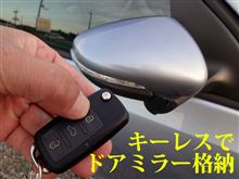 VW side mirror CAN-BUS module装着! VW side mirror CAN-BUS module装着!
