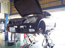 メンテナンスは大事..クラウンGRS182..ブレーキパッド交換＋オイル交換