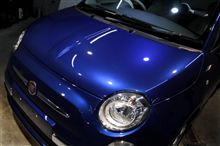 所有する者の心を満たすコンパクト・FIAT500のガラスコーティング【ラディアス湘南】