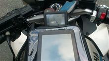バイクで２画面ナビ　（w