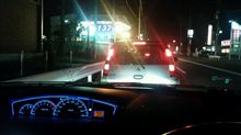 給油渋滞中‥‥