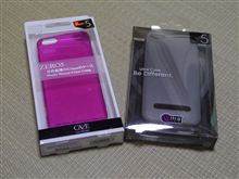 ケース装着！　iPhone5