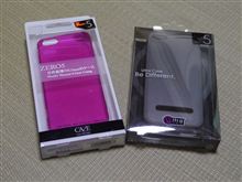 ケース装着！　iPhone5