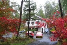 小雨でも行って良かったＣａｆｅＧＴ軽井沢の紅葉