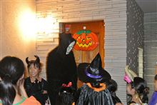 雨の中でもハロウィン♪