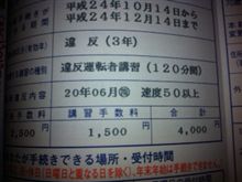 運転免許証更新