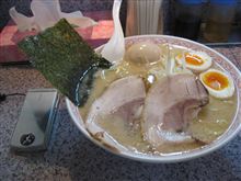 半熟味玉麺  特盛倒す