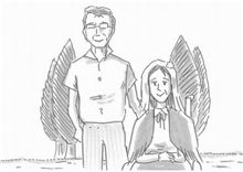 “泣ける”鉄拳のパラパラ漫画とか・・・(涙）