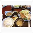 まさかの午前中に4.5食　　西川屋　とんかつ定食　　　　2012/11/02