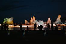 橋杭岩　ライトアップ