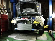 ☆　ＣＲＵＩＳＥ Ｅｖｏ９にＴＲＵＳＴインタークーラーｋｉｔ　☆