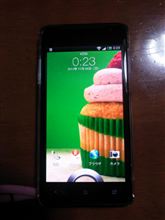 嫁のスマホデビュー