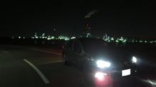 工場の夜景と