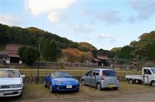 早上がりのついでに閑谷学校のライトアップへ