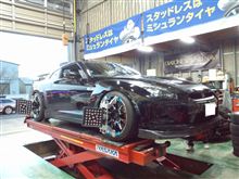 ☆　ＣＲＵＩＳＥ Ｒ３５デモカー ４輪アライメント 一次仕様『完』　☆