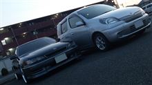 ２台、手洗い洗車　