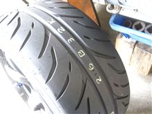 初DUNLOP DIREZZA ZⅡ。