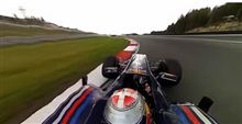 F1マシンの周り３６０度を自由に見られる走行動画！