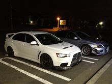 ☆　ＣＲＵＩＳＥ 昨夜のオフ会 エボⅩ ｖｓ エボⅨ　☆