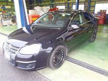 まふら～交換　VW JETTA..COXステンレスマフラー....お気に入り(^_^)