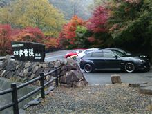 紅葉オフで宇甘渓へ・・・
