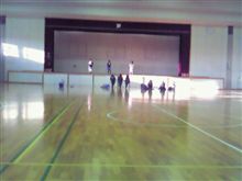 今日は、広々と