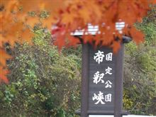 もみじしてる帝釈峡と尾道の旅