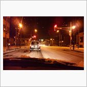 初雪です。