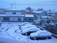 降った積もったちょい凍った