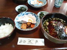 ほっとする蕎麦定食・・・道草