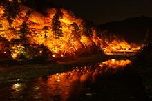 夜の香嵐渓