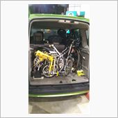 自転車４台載せた