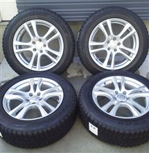 レクサス用スタッドレスタイヤ＆ホイールヤフオクに出品しました。